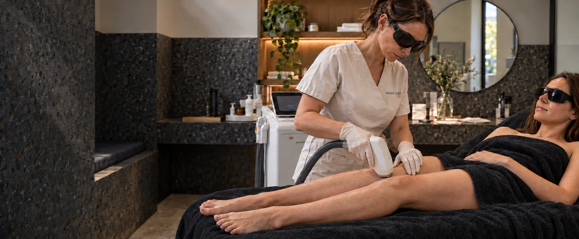 Depilação na Amado Clinic em Lisboa